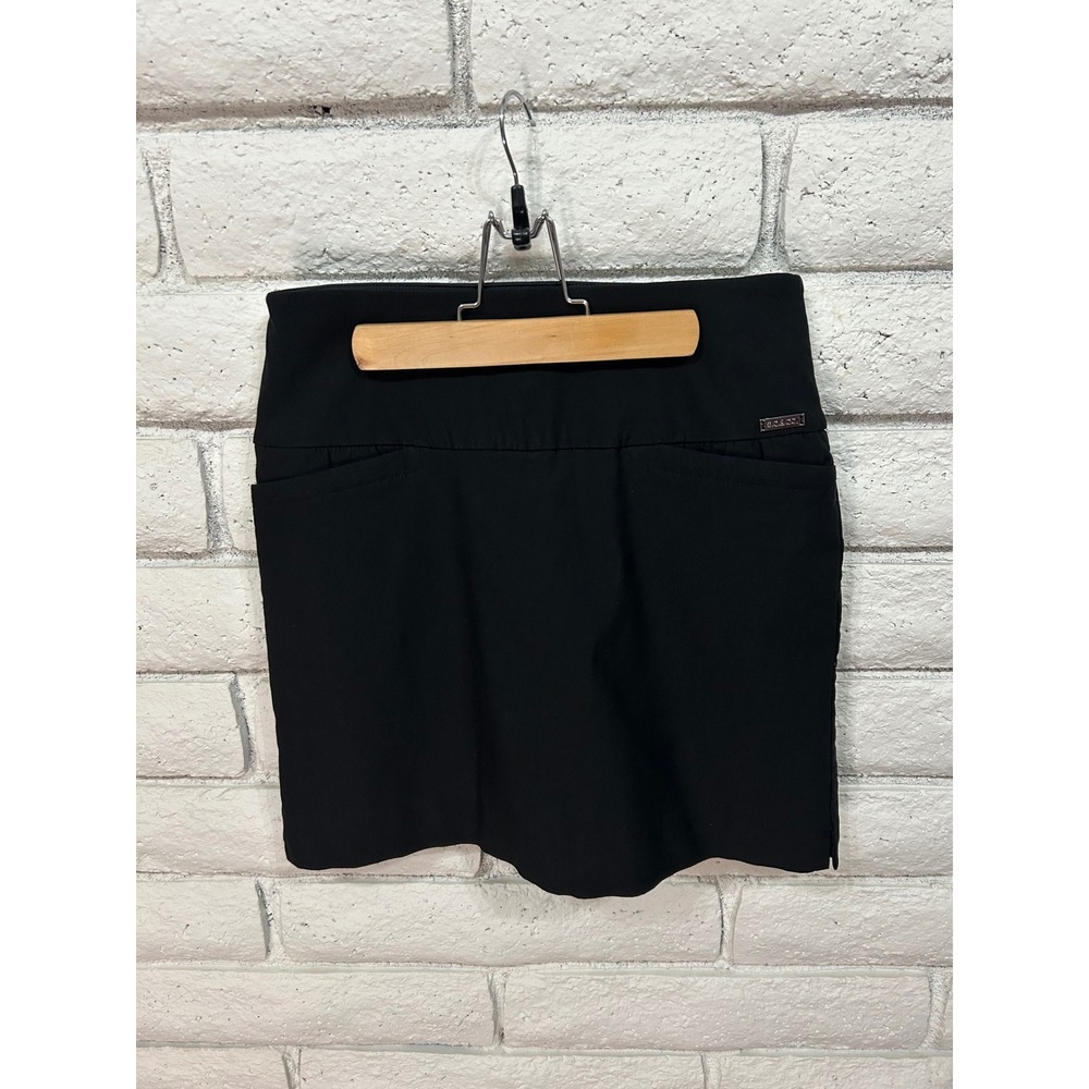 S.C.&CO. Womens Black Pull On Mini Skirt Stretch Career Casual Size Small